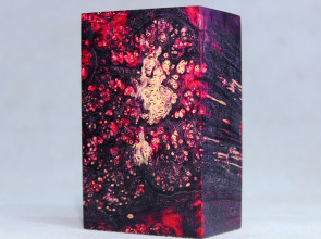 Stabilized Maple Burl Wood Mod Block